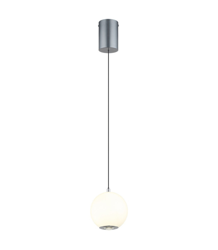 Simmons Slim Pendant Ceiling Light Matt Grey LED 4000K-1