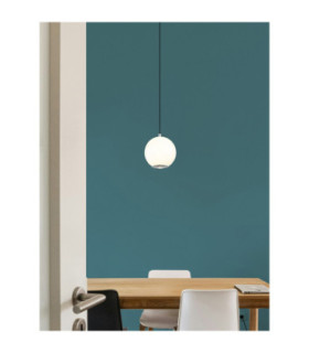 Simmons Slim Pendant Ceiling Light Matt Grey LED 4000K-2