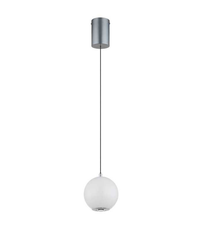 Simmons Slim Pendant Ceiling Light Matt Grey LED 4000K-3