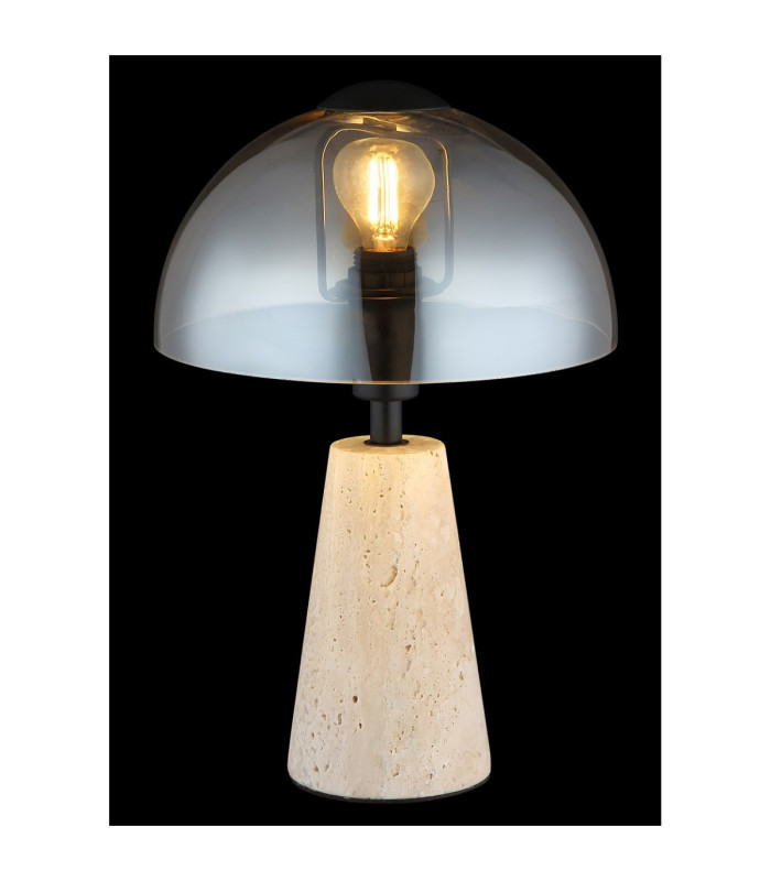 Lars Table Lamp Stone Grey E14 LED-5