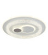 Kriswall Semi Flush Ceiling Light Matt White LED 2700/4000/6000K-1