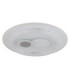 Kriswall Semi Flush Ceiling Light Matt White LED 2700/4000/6000K-2