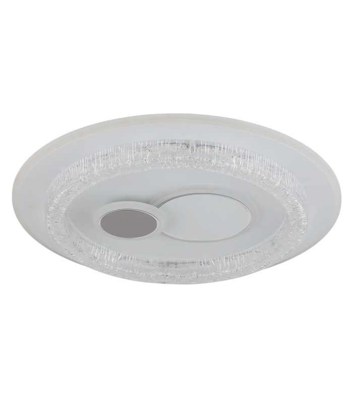 Kriswall Semi Flush Ceiling Light Matt White LED 2700/4000/6000K-2