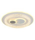 Kriswall Semi Flush Ceiling Light Matt White LED 2700/4000/6000K-5