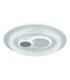 Kriswall Semi Flush Ceiling Light Matt White LED 2700/4000/6000K-6