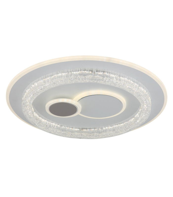 Kriswall Semi Flush Ceiling Light Matt White LED 2700/4000/6000K-11
