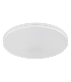 Dwain Flush Ceiling Light Matt White RGB LED 3000/6500K