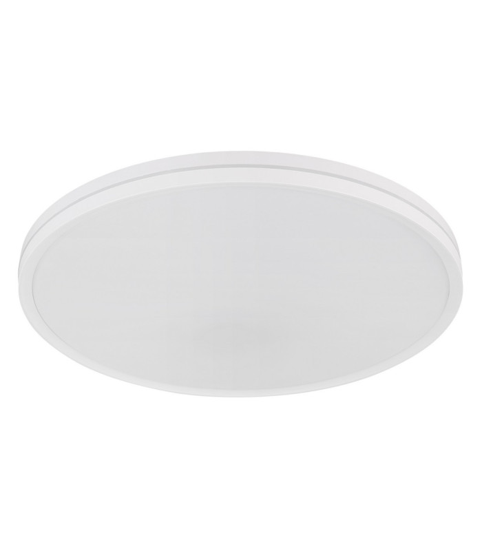 Dwain Flush Ceiling Light Matt White RGB LED 3000/6500K