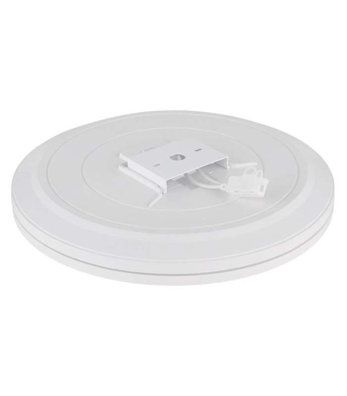 Dwain Flush Ceiling Light Matt White RGB LED 3000/6500K