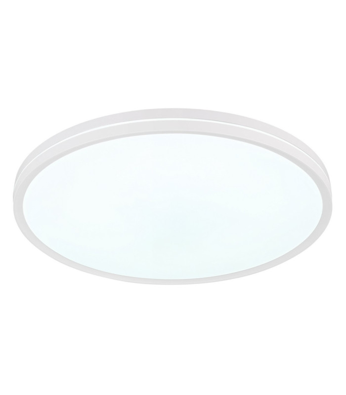 Dwain Flush Ceiling Light Matt White RGB LED 3000/6500K