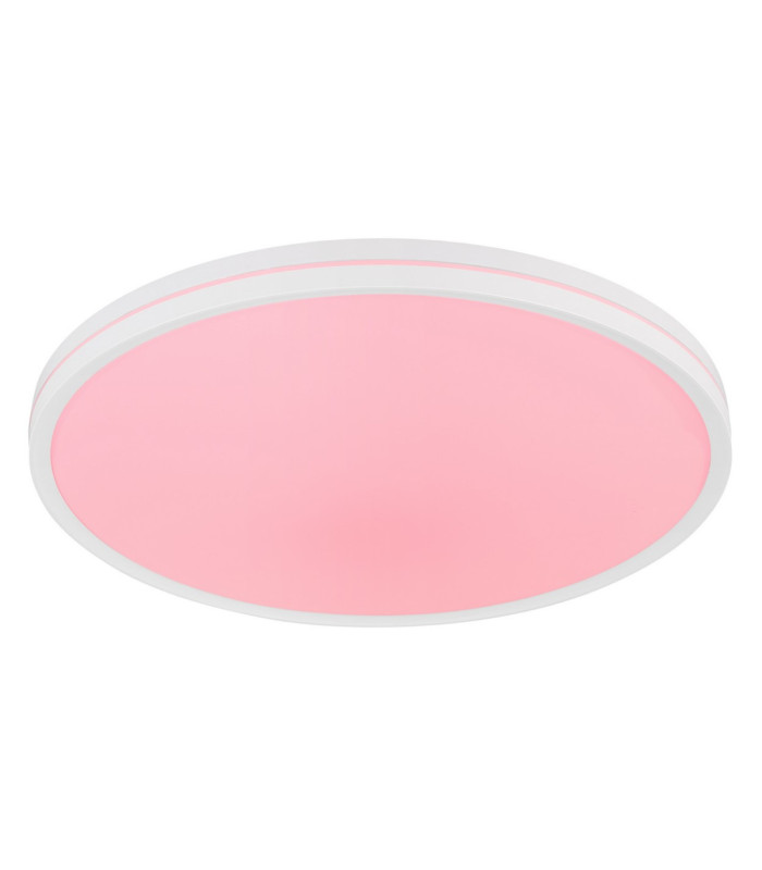 Dwain Flush Ceiling Light Matt White RGB LED 3000/6500K