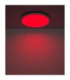 Dwain Flush Ceiling Light Matt White RGB LED 3000/6500K