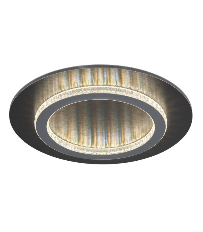 Jayden Semi Flush Ceiling Light Matt Black LED 3000/4000/6500K-1