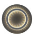 Jayden Semi Flush Ceiling Light Matt Black LED 3000/4000/6500K-3