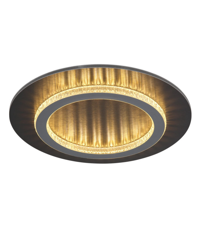 Jayden Semi Flush Ceiling Light Matt Black LED 3000/4000/6500K-4