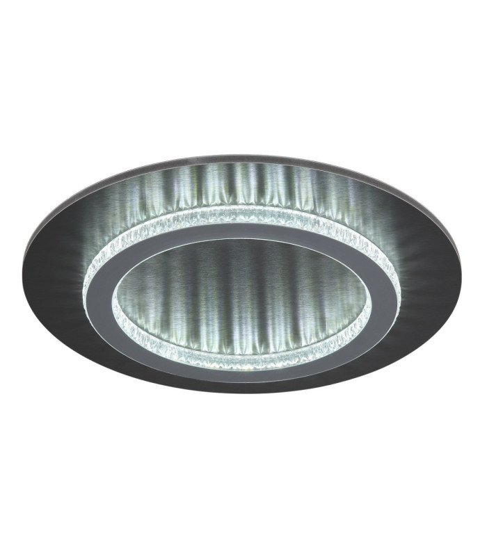 Jayden Semi Flush Ceiling Light Matt Black LED 3000/4000/6500K-5