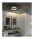Jayden Semi Flush Ceiling Light Matt Black LED 3000/4000/6500K-7