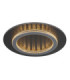 Jayden Semi Flush Ceiling Light Matt Black LED 3000/4000/6500K-8
