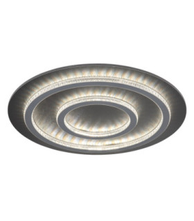 Jayden Semi Flush Ceiling Light Matt Black LED 3000/6500K-1