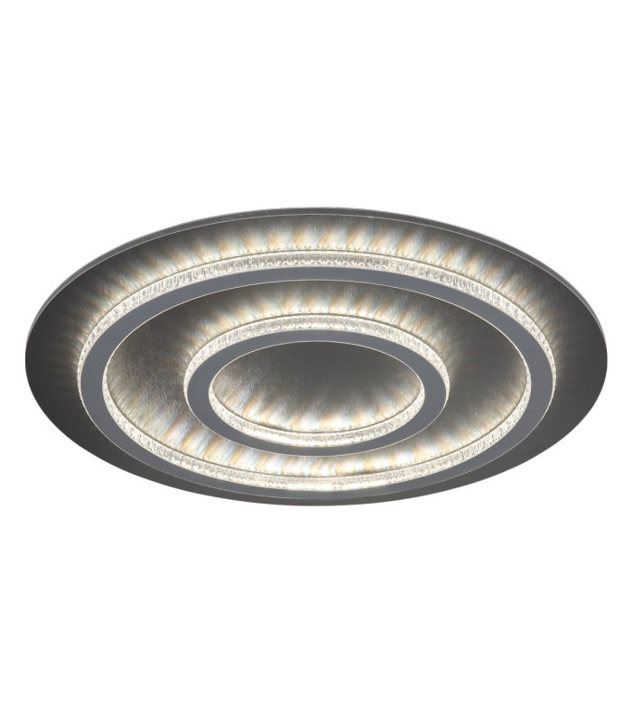 Jayden Semi Flush Ceiling Light Matt Black LED 3000/6500K-1