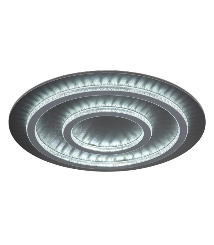 Jayden Semi Flush Ceiling Light Matt Black LED 3000/6500K-6