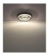 Jayden Semi Flush Ceiling Light Matt Black LED 3000/6500K-7