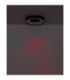 Jolliana 40cm Semi Flush Ceiling Light Matt Black LED 2700/6500K