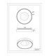 Jolliana 40cm Semi Flush Ceiling Light Matt Black LED 2700/6500K