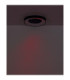 Jolliana 50cm Semi Flush Ceiling Light Matt Black LED 2700/6500K