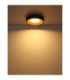 Woki Semi Flush Ceiling Light Matt Black LED 3000K-8