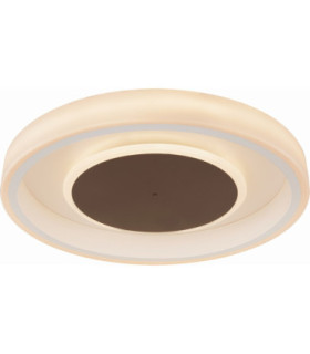 Goffi Semi Flush Ceiling Light White LED-1