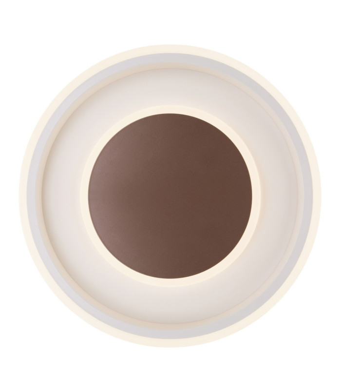 Goffi Semi Flush Ceiling Light White LED-4