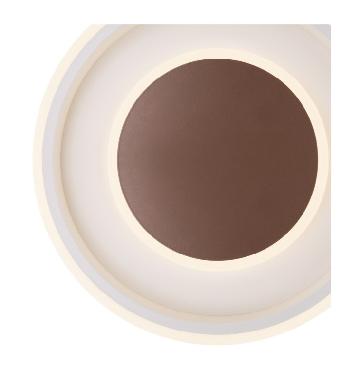 Goffi Semi Flush Ceiling Light White LED-5