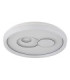 Ruiz I Semi Flush Ceiling Light Matt White LED 2700/4000/6000K-3