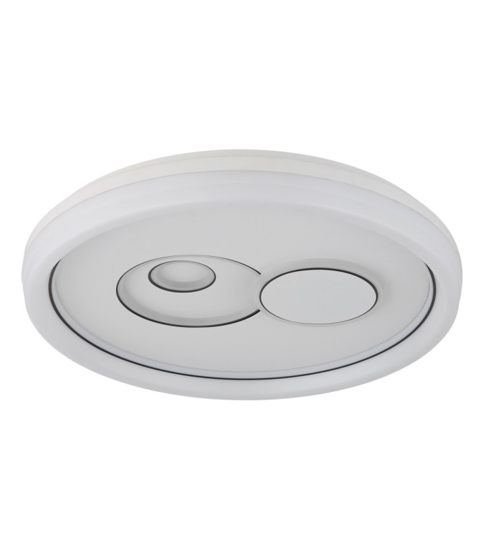 Ruiz I Semi Flush Ceiling Light Matt White LED 2700/4000/6000K-3