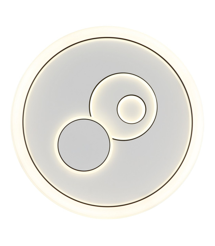 Ruiz I Semi Flush Ceiling Light Matt White LED 2700/4000/6000K-4