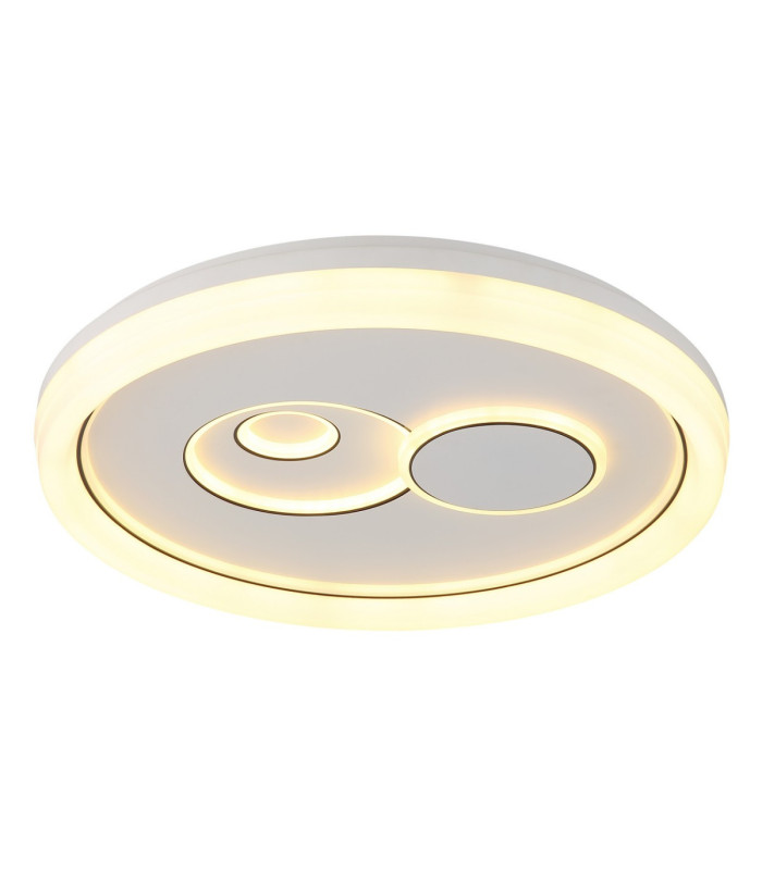 Ruiz I Semi Flush Ceiling Light Matt White LED 2700/4000/6000K-5