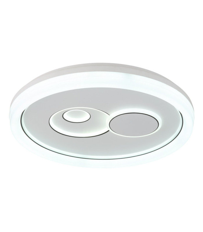 Ruiz I Semi Flush Ceiling Light Matt White LED 2700/4000/6000K-6