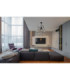 Riha Multi Arm Pendant Ceiling Light Matt Black 12x G9 LED 3000K-2