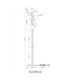 Riha Multi Arm Floor Lamp Matt Black 6x G9 LED-9