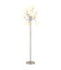 Riha Multi Arm Floor Lamp Matt Nickel 12x G9 LED 3000K-1