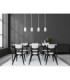 Korben Bar Pendant Ceiling Light Matt White 4x GU10-2