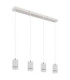 Korben Bar Pendant Ceiling Light Matt White 4x GU10-3
