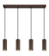 James Bar Pendant Ceiling Light Matt Bronze 4x GU10-4