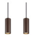 James Bar Pendant Ceiling Light Matt Bronze 4x GU10-5