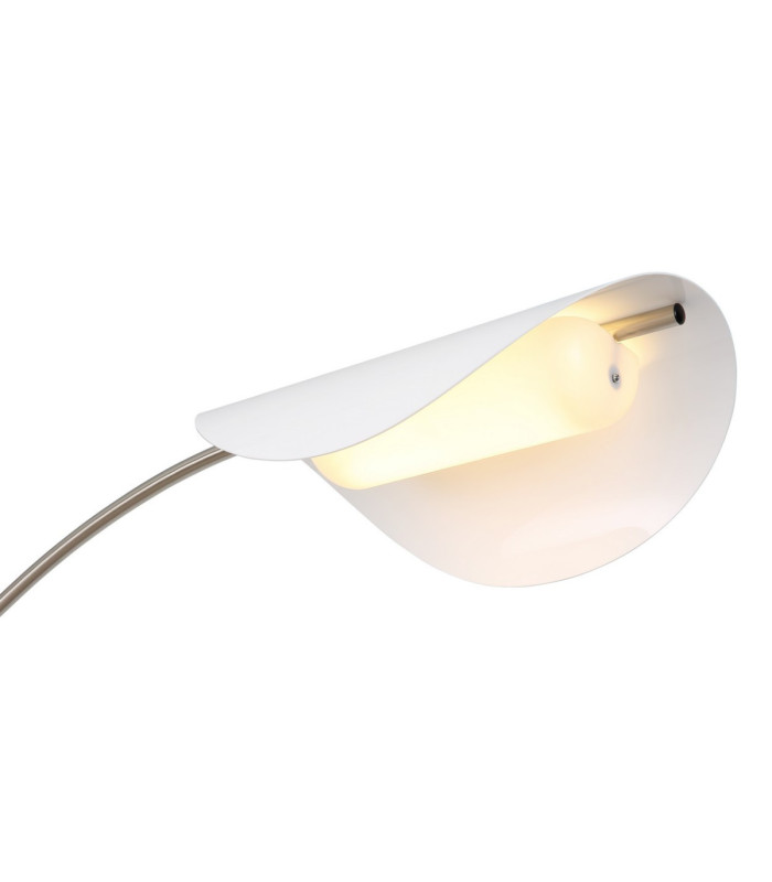 Robles Arc Floor Lamp Matt Nickel LED 3000K-4