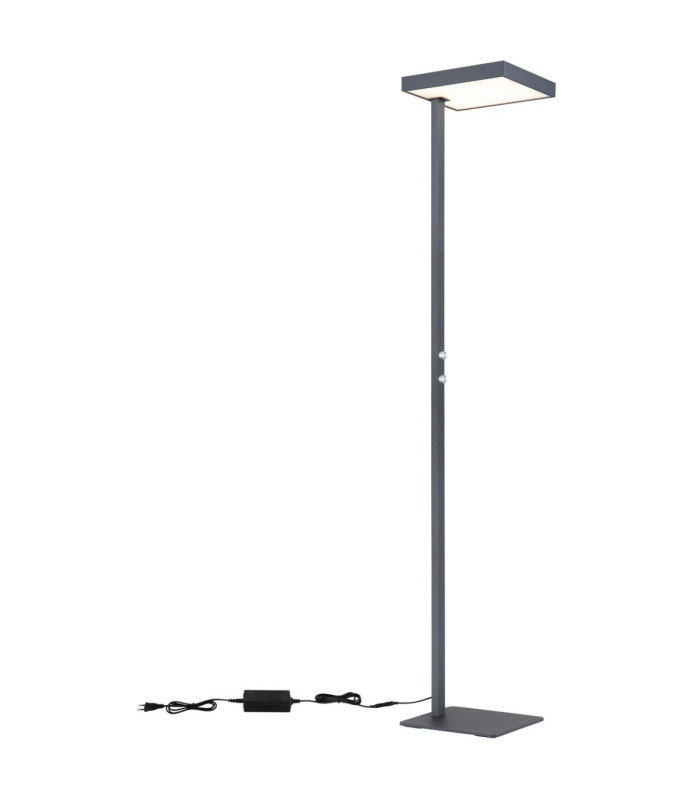 Barker LED Integrated Floor Lamp Matt Anthracite LED 4000K-8