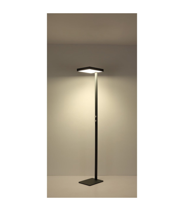 Barker LED Integrated Floor Lamp Matt Anthracite LED 4000K-9