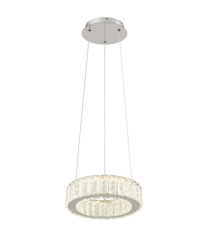 Mucky Pendant Ceiling Light Chrome LED 2700/6000K-1
