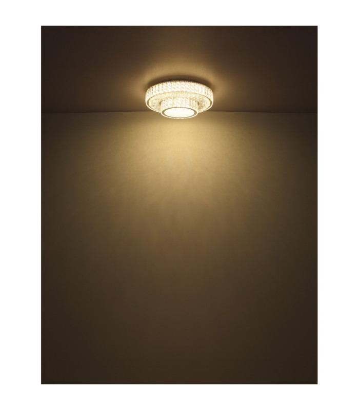 Mucky Pendant Ceiling Light Chrome LED 2700/6000K-8